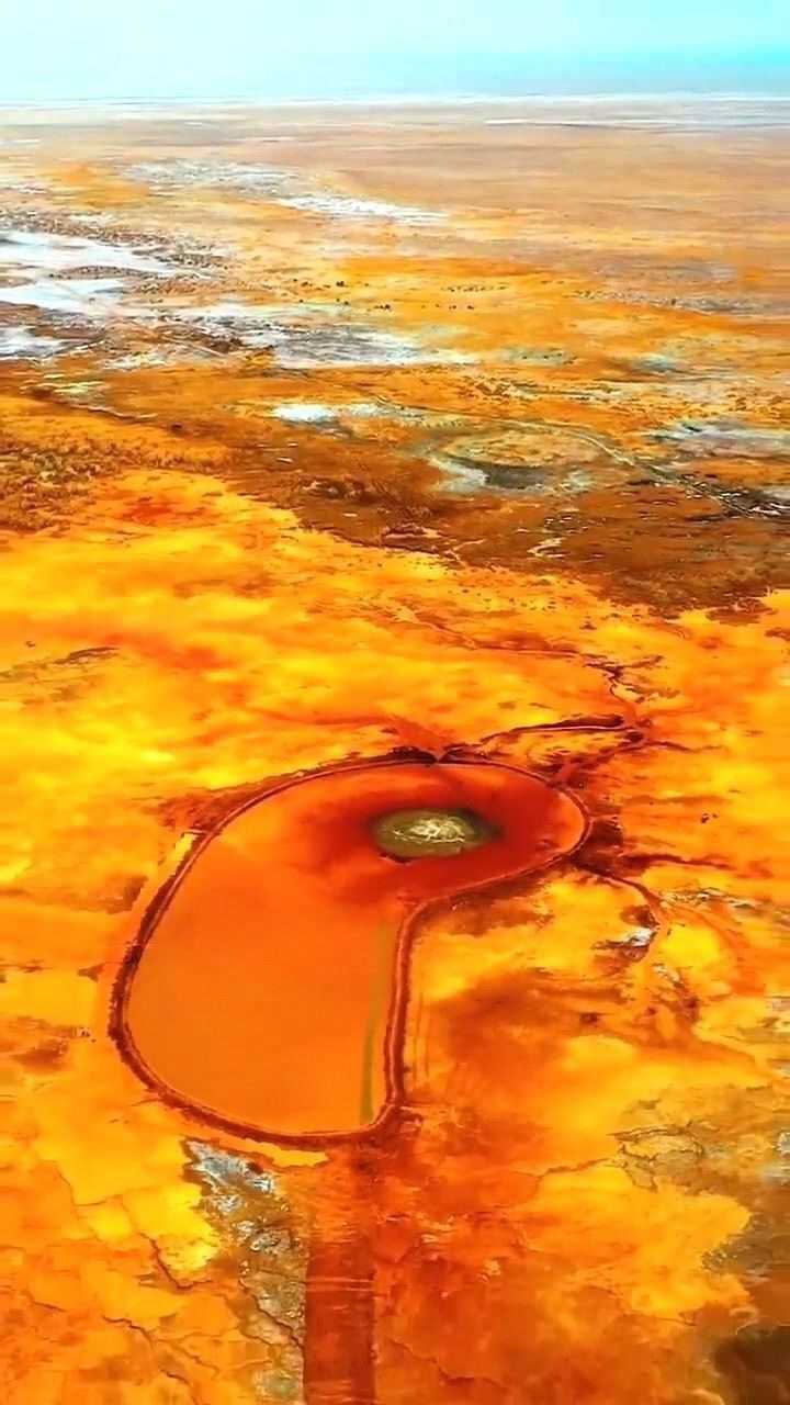 带你们欣赏下真正的昆仑山恶魔之眼仿佛真到了木星太壮观了