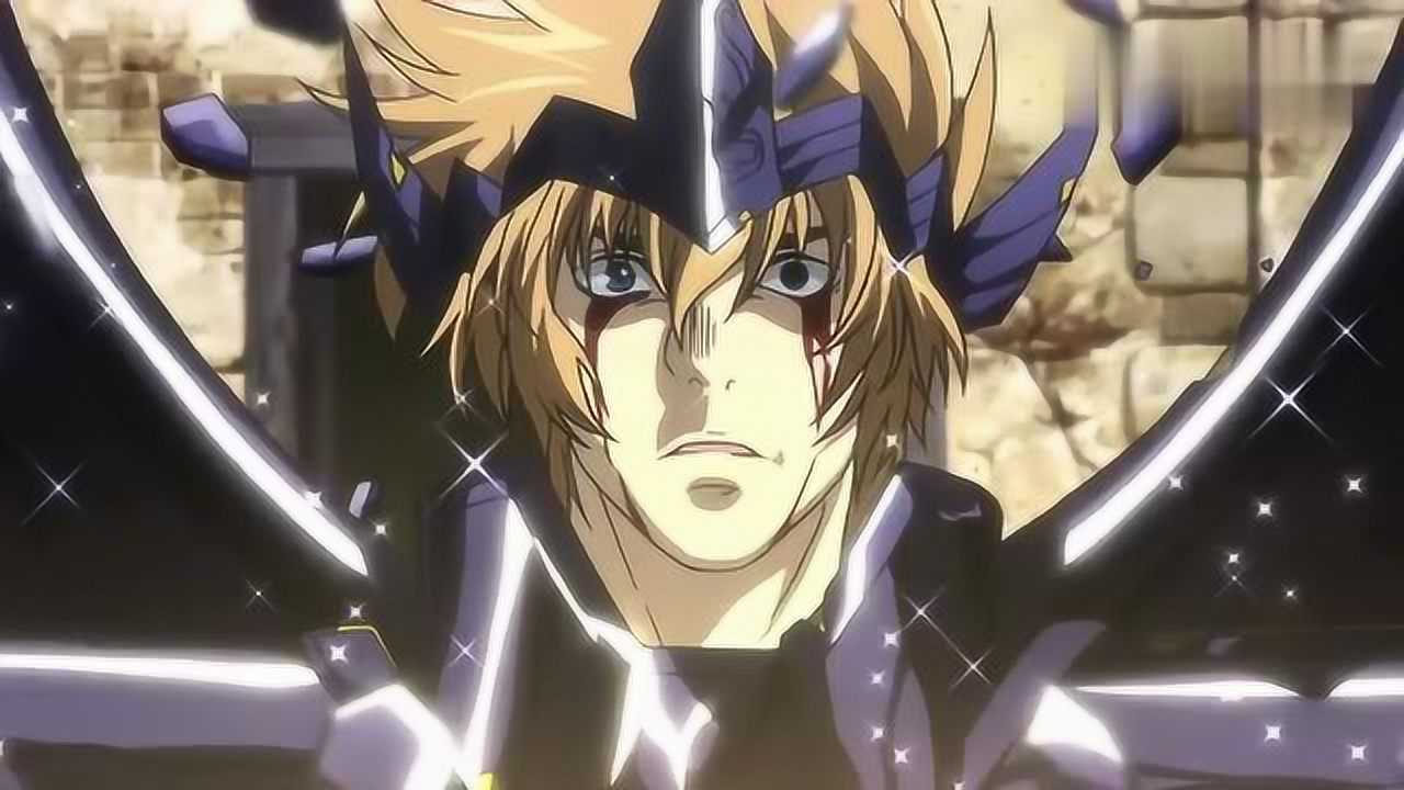 圣斗士星矢雅典娜一句话希绪弗斯冥衣出现裂缝变成了圣衣