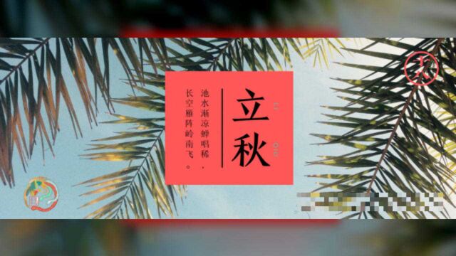 今天立秋了!'咬秋' '贴秋膘',话养生