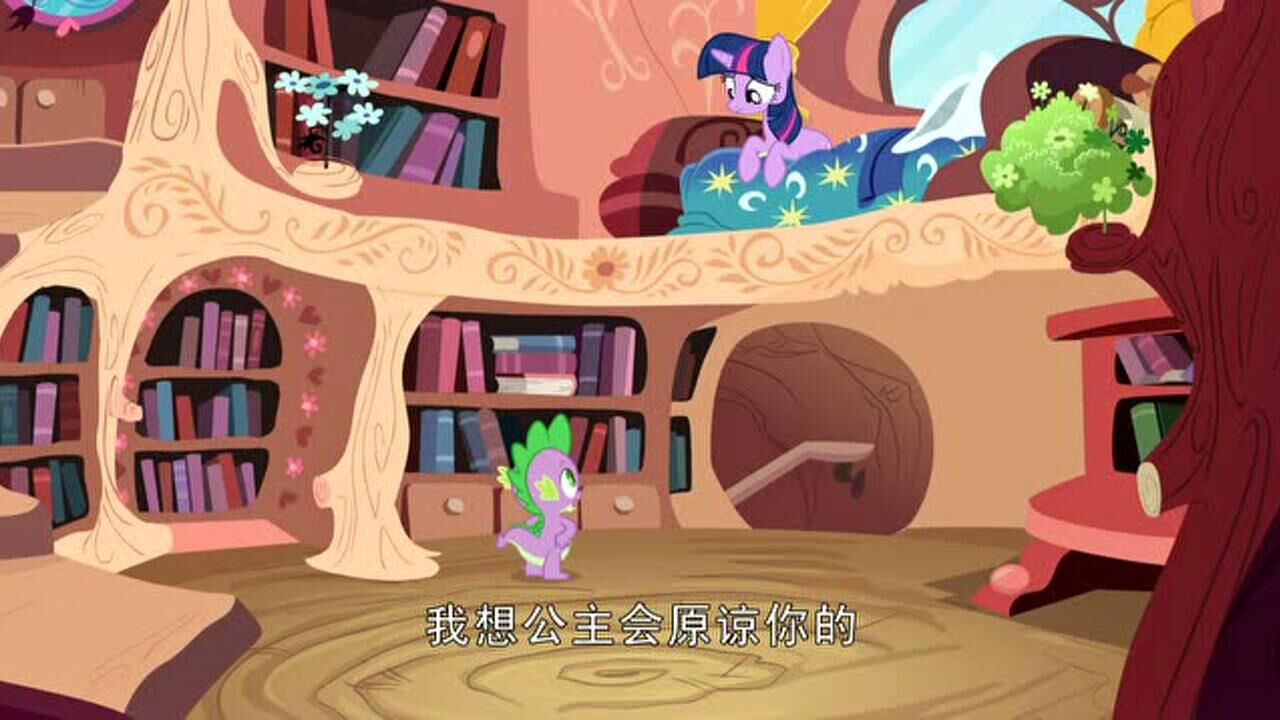 小马宝莉紫悦这是怎么了这么亢奋看把穗龙吓的