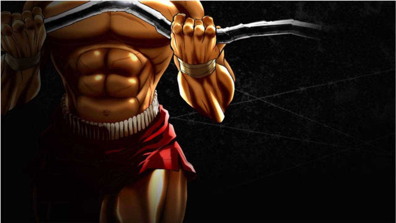 刃牙范马勇次郎强大到一拳停止地震不愧是最强生物