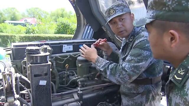 24年只做一件事 “士兵工匠”把军车保障做到极致!