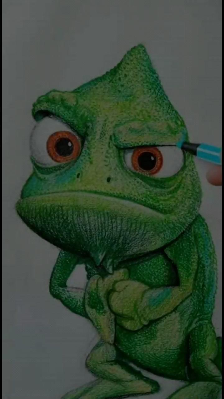 长发公主的小蜥蜴