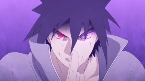 火影忍者:宇智波佐助最帅时刻,完全体须佐能乎