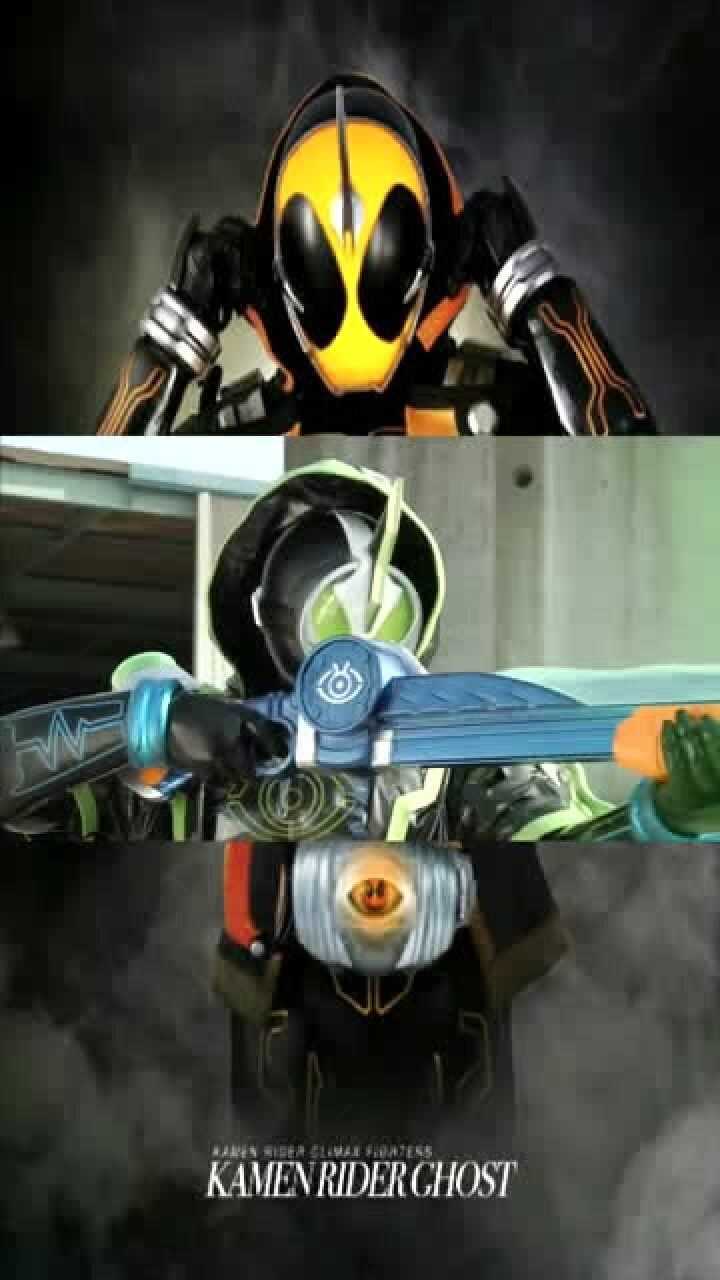 假面骑士ghost亚伦难以置信尊和花音能冲上去抓住了诚