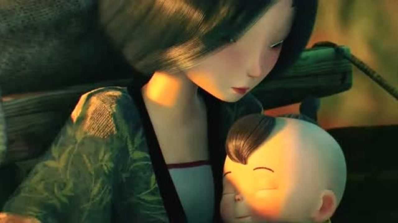 西游记之大圣归来山妖来袭与男人交手女人为了孩子跳崖