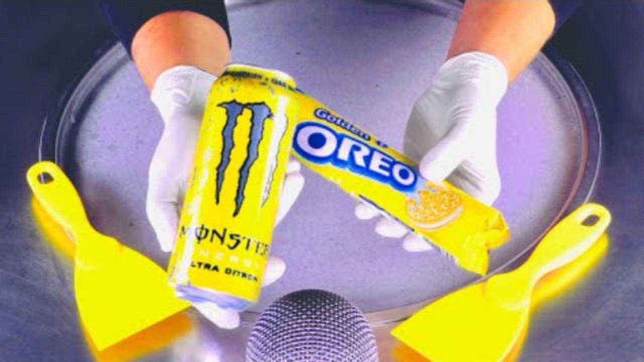 美食达人新创意,魔爪饮料爆炒酸奶,一口下去爽歪歪!