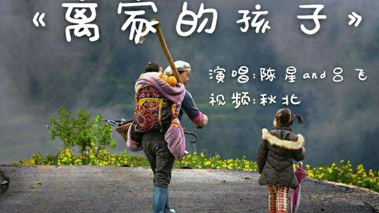 经典歌曲离家的孩子唱哭了多少人太好听了希望你们喜欢