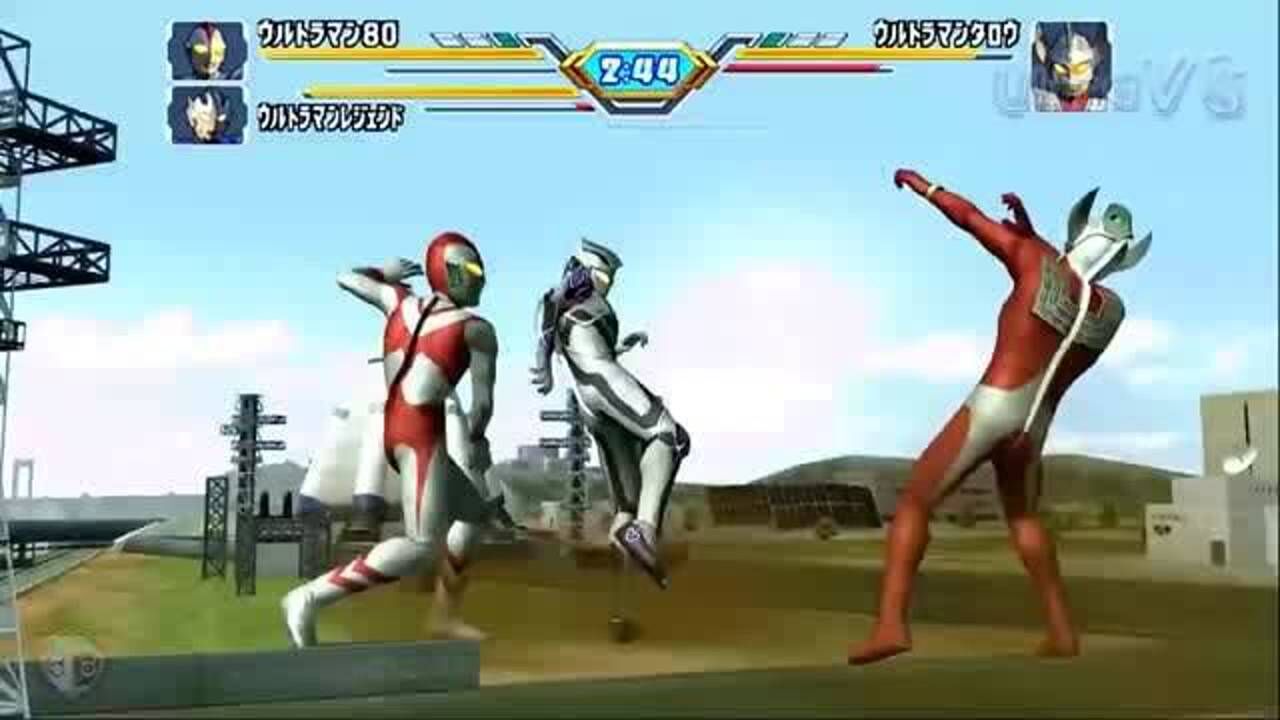 雷杰多与爱迪奥特曼vs泰罗奥特曼