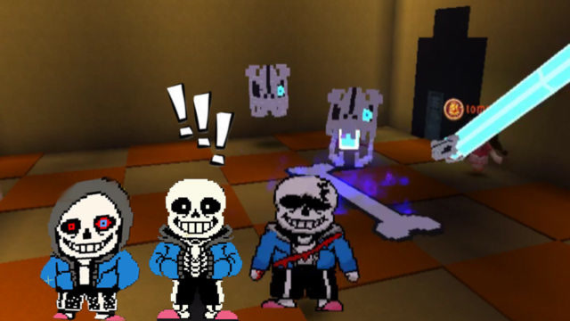 迷你世界国际服最强审判者sans