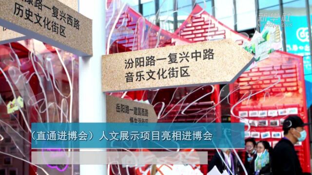 (直通进博会)人文展示项目亮相进博会