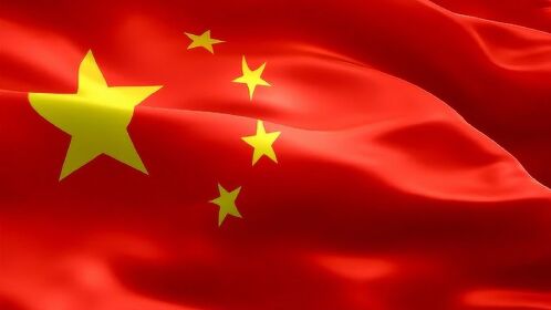 (5)6008精品爱国晚会演出60款五星红旗飘扬高清led视频背景素材