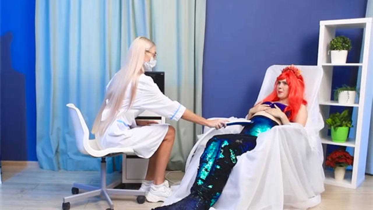 女子得知怀孕后，每天坚持穿美人鱼的裙子，生出来“孩子”让人惊讶_高清