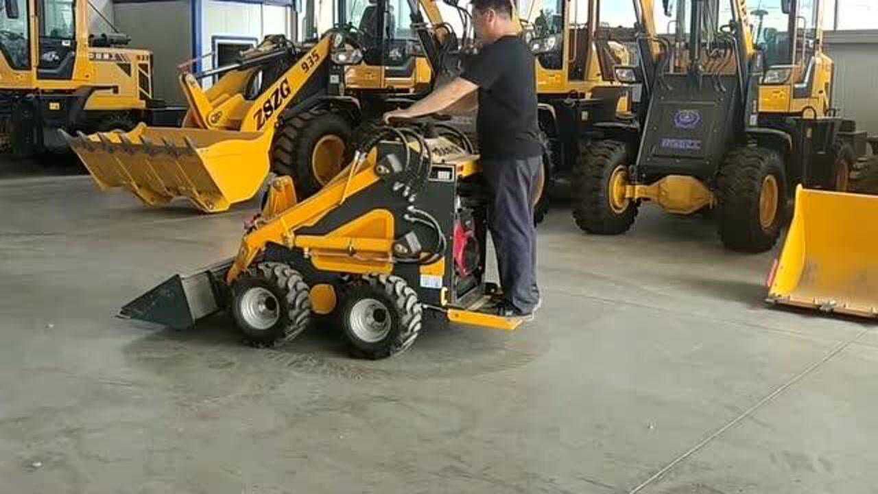 长2米的小型装载机适合室内养殖场的铲车超级方便