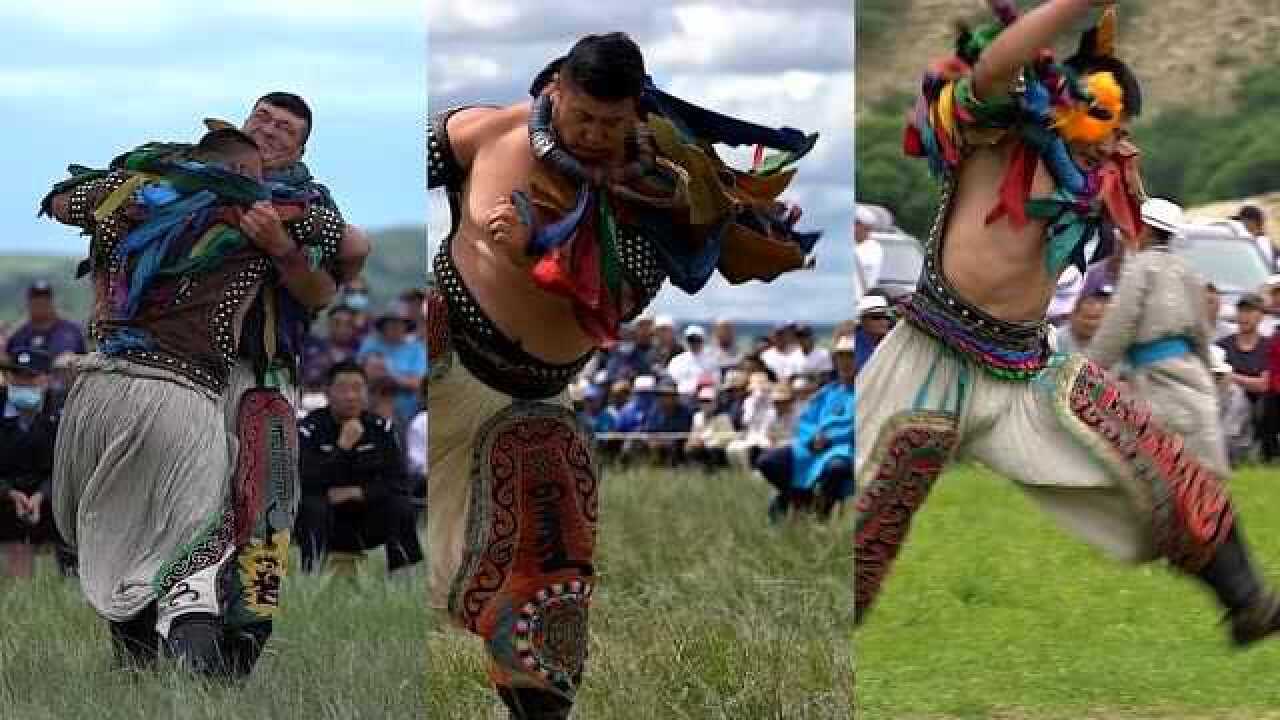 虽是一个不相信肌肉的民族蒙古搏克然而六块腹肌在他面前不值一提