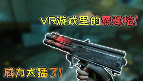 半条命alyx：VR游戏里的霰弹枪威力如何？一枪就能直接秒杀！