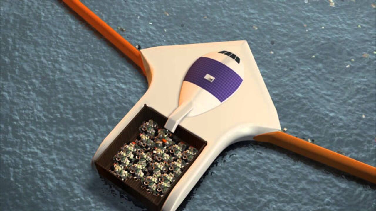 日本发明海洋垃圾清理机自给自足效率还高放到加勒比海试试