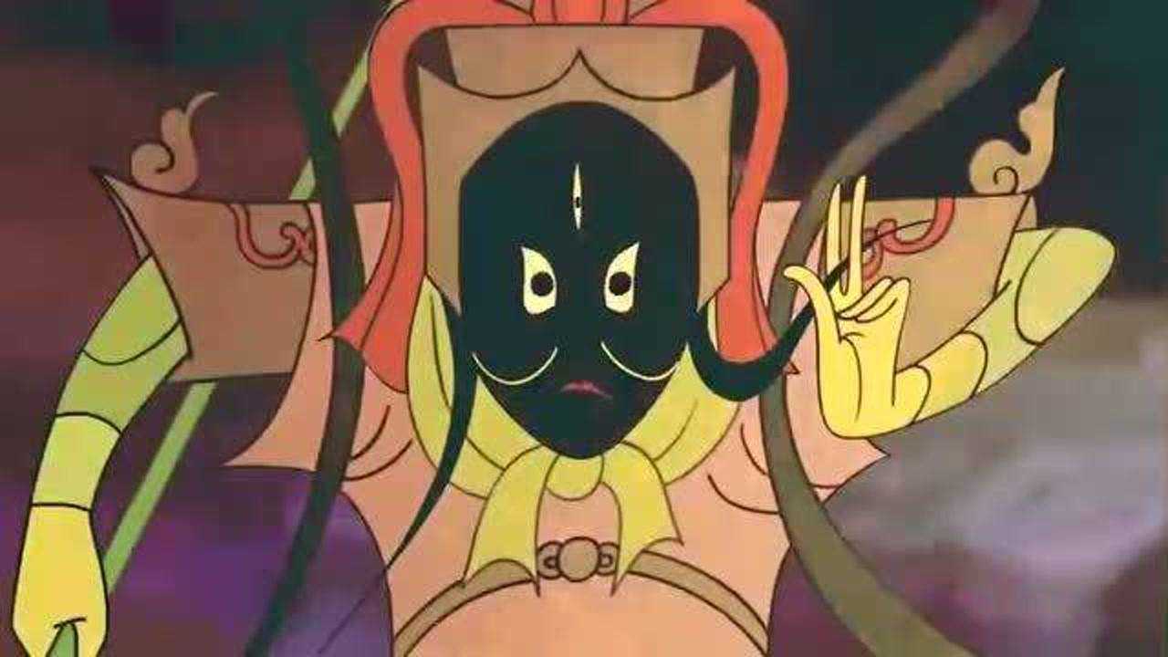 大闹天宫二郎神受命攻打孙悟空哮天犬首先出战