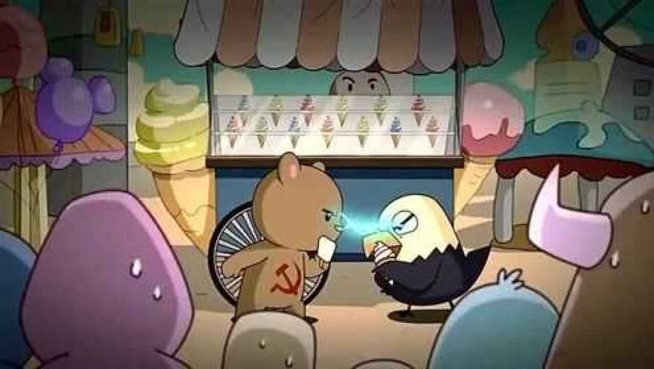 那年那兔那些事毛熊鹰酱二人势大天热吃雪糕世界变冷战