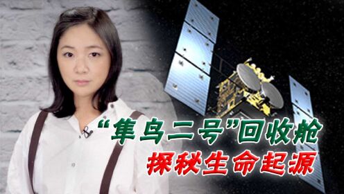 隼鸟二号回收抵日 小行星探测日本领先欧美十年？！ 探秘生命起源