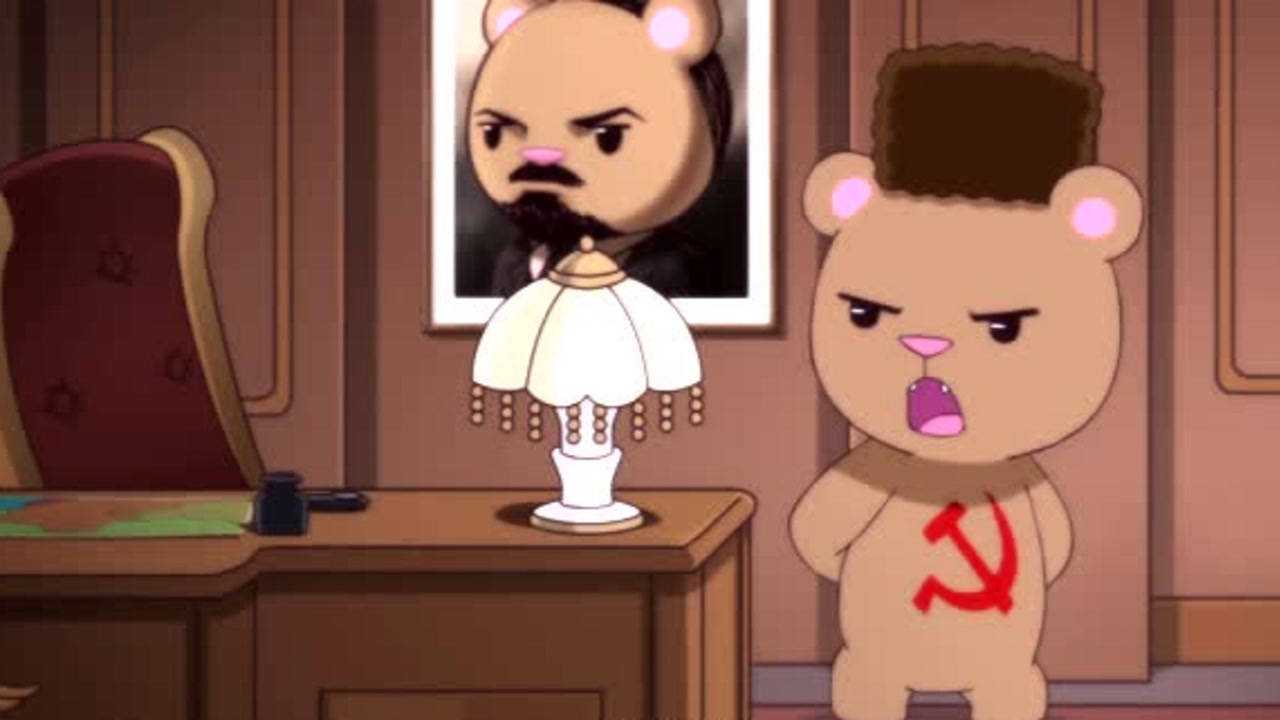 那年那兔毛熊气愤不已让手下开出十级车准备大干一场