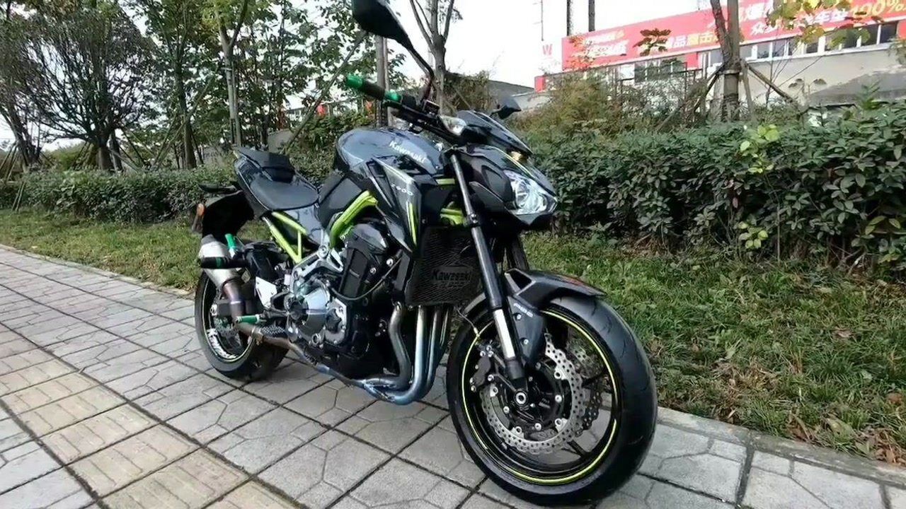 给各位微友看一下川崎z250改装的有多香