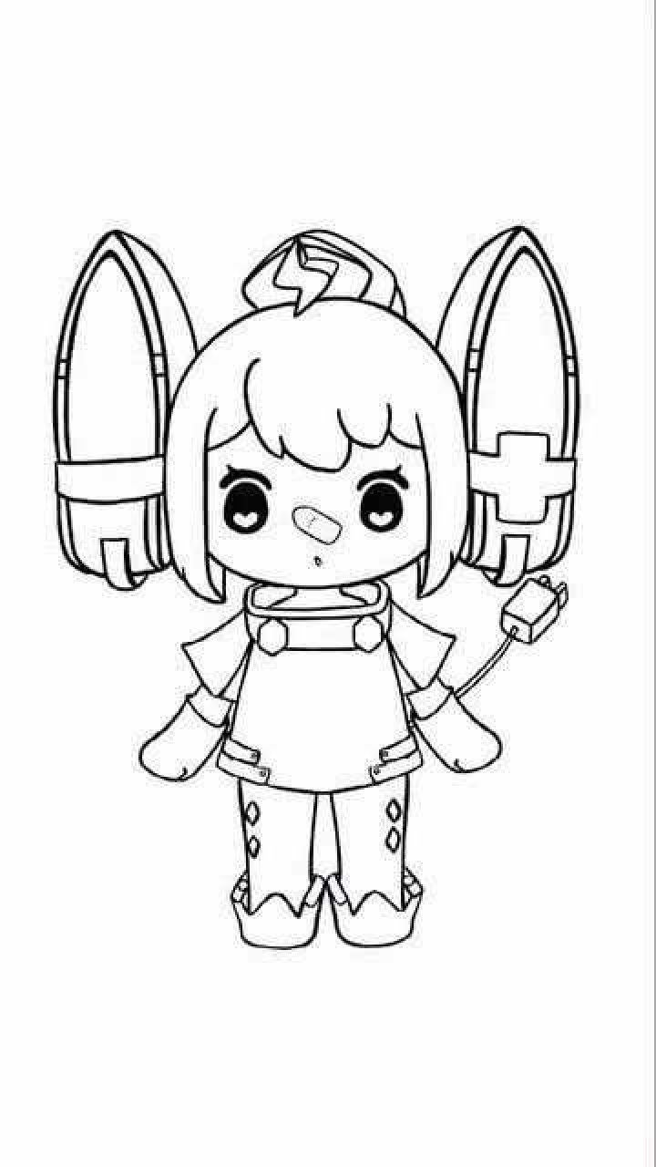 画喵小糖q版超萌简笔画教程迷你简笔画