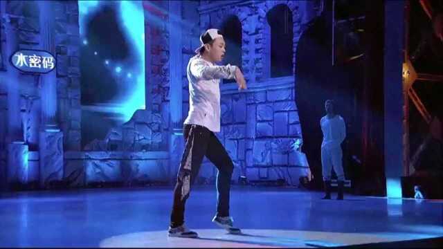 中国好舞蹈郭富城团队学员文昊,精彩街舞表演,震撼全场