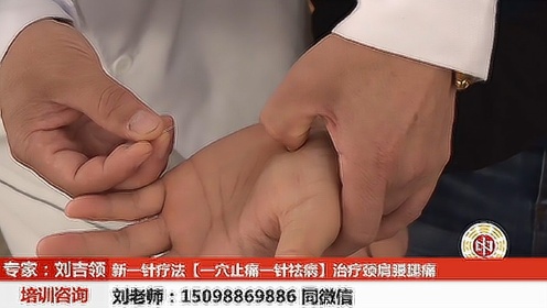 刘吉领新一针针灸全部视频肩周炎颈椎病特效足跟痛