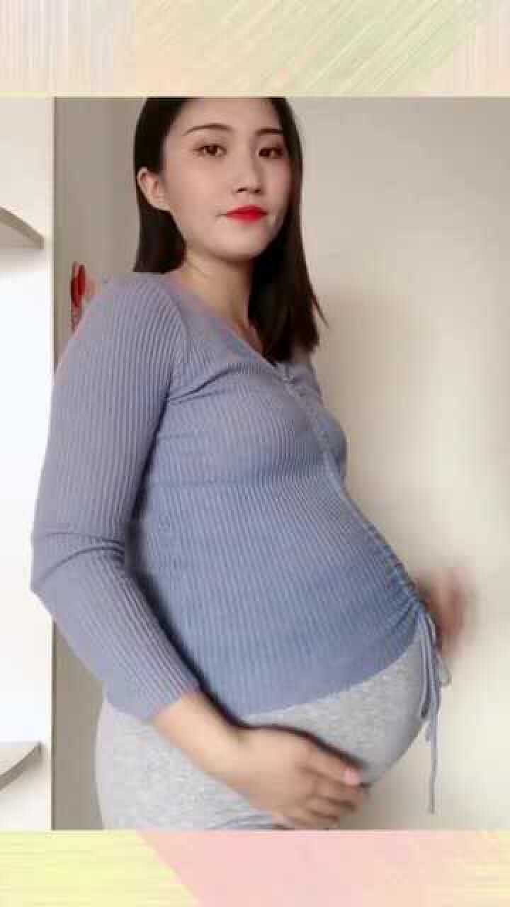 肚子最大的孕妇,看到这肚子,感觉是个双胞胎!_腾讯视频