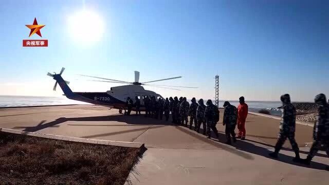 飞往“冰海孤岛”!冬季补给送到驻岛官兵手中