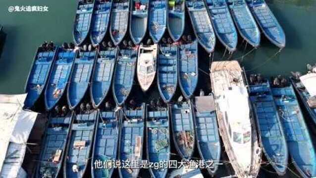 北部湾冷门旅游推荐,中国四大渔港之一,上万只渔船令人震撼