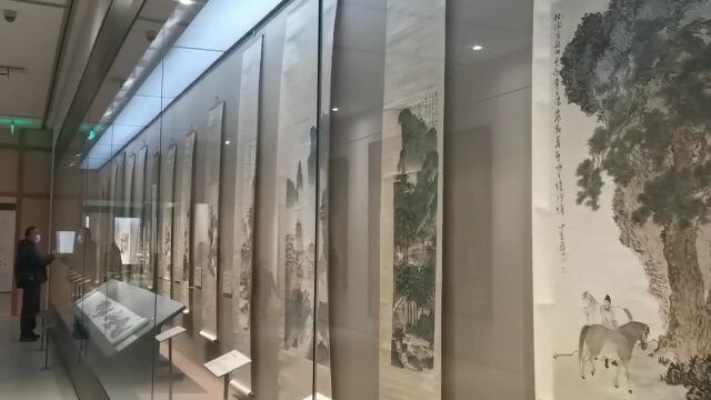 “南张北溥”书画特展在长沙博物馆免费开放:看百年巨匠张大千、溥心畲与湖湘艺术的渊源