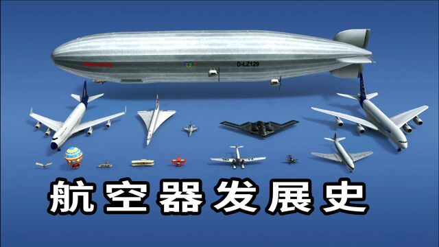 世界航空发展史,15世纪至现代的各种著名航空器有哪些?