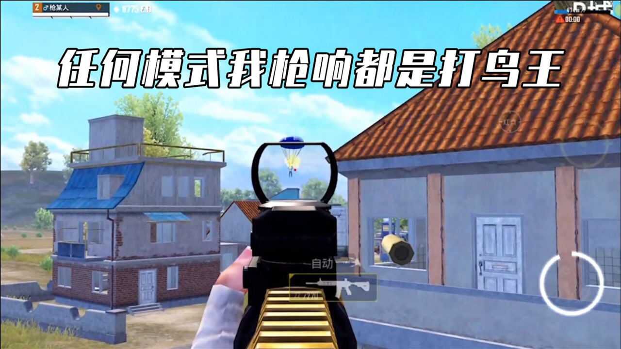 和平精英枪响任何模式我枪响都是打鸟王