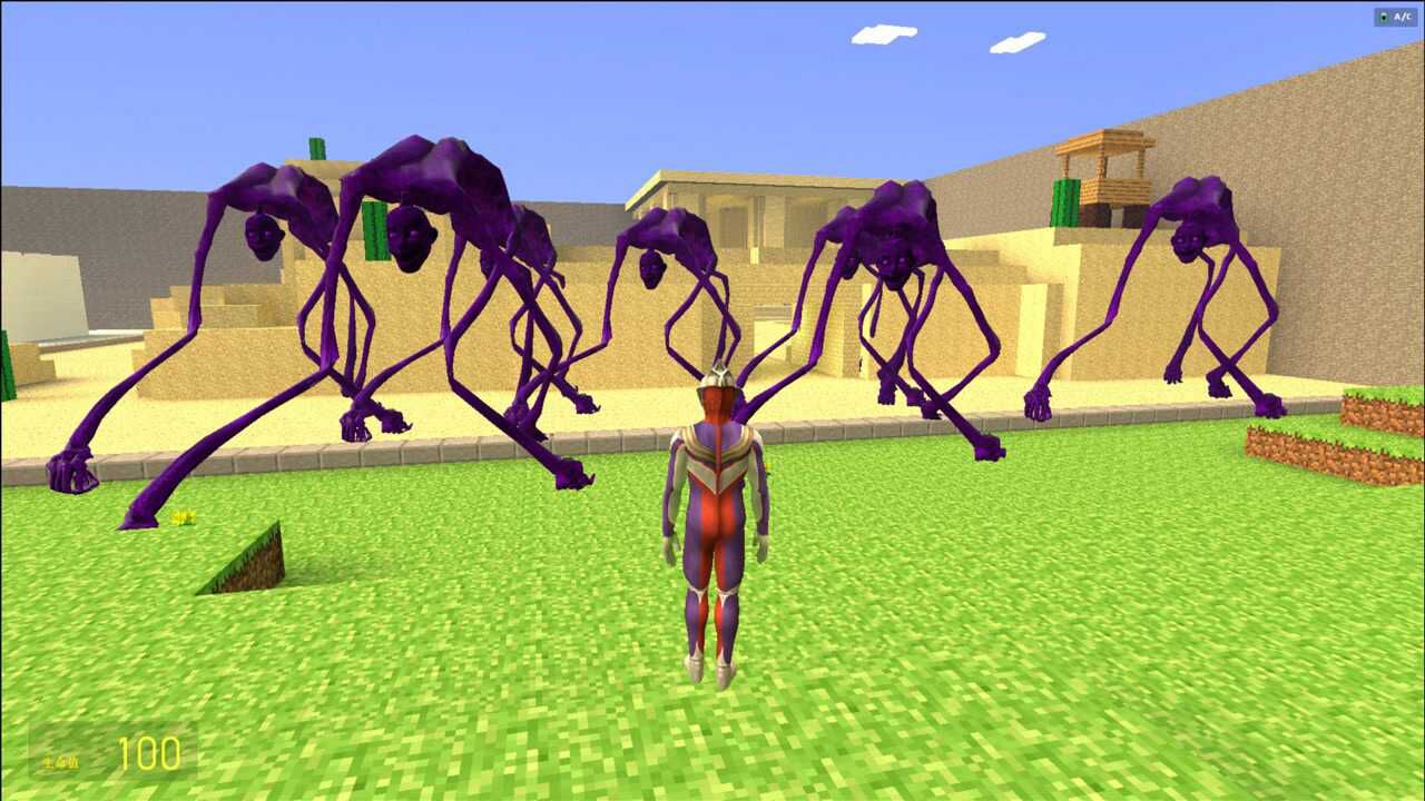 迪迦奥特曼看见一群手和脚好长的怪兽怎么办?