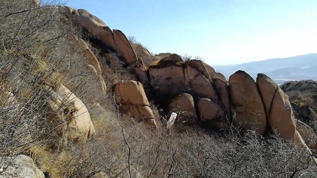 2月16日爬熬狱沟、龙凤阁.这条路线总算没看到野猪踪迹.