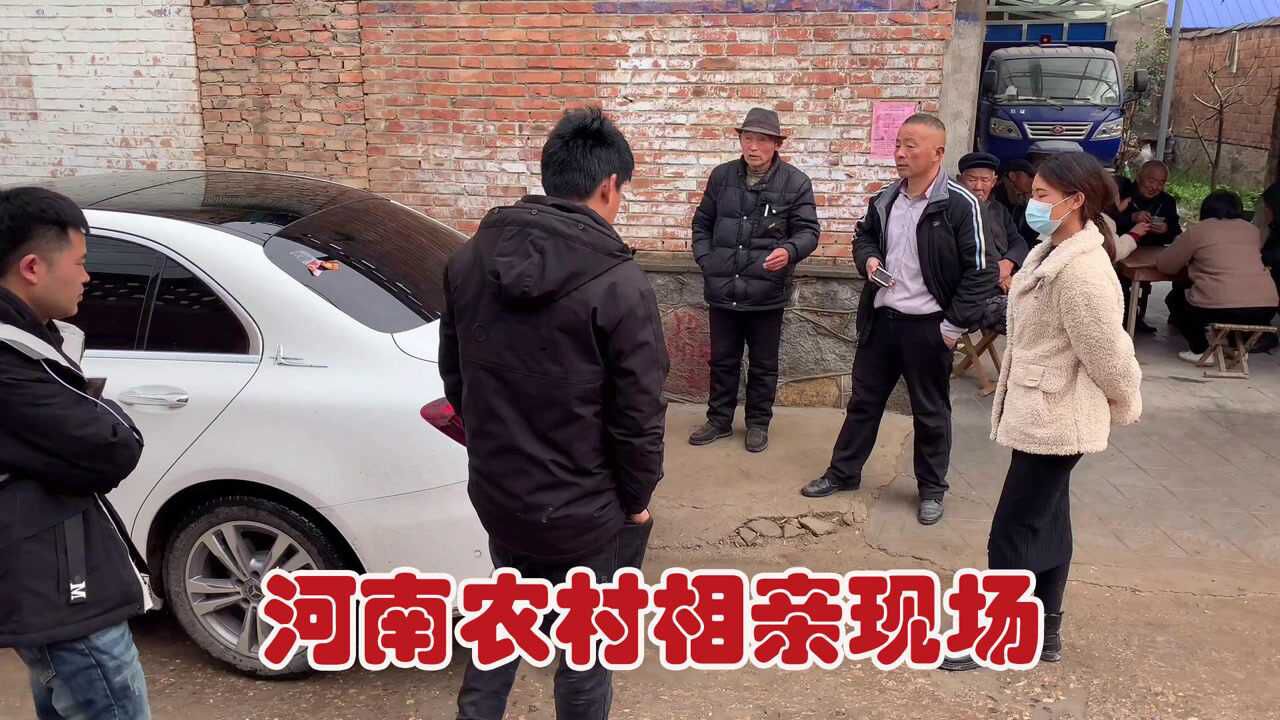 农村小伙开着奔驰去相亲开子急的直咽口水结果谁也没想到