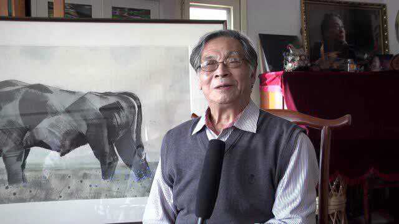 两会献礼著名油画艺术家王昌楷献礼2021全国两会