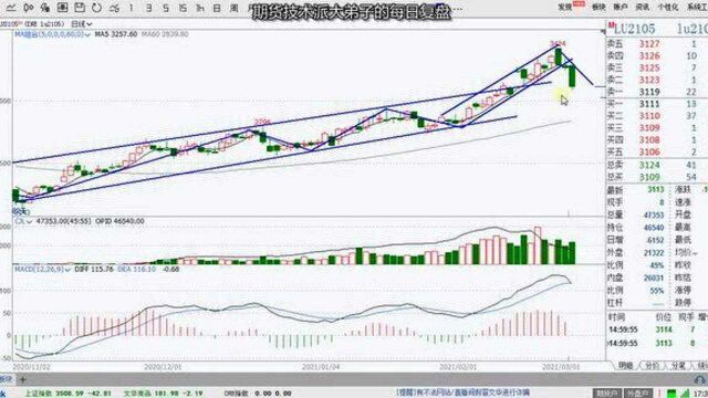 2021.03.02期货市场交易机会:空头来袭,回调开始