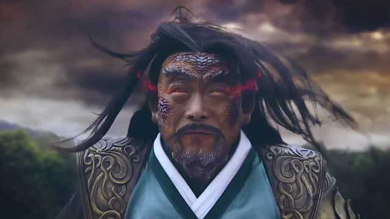 财神赵公明对战赤练