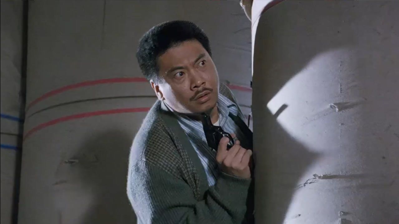 逃学威龙2重案组之虎曹达华奉命调查杀人案表情太逗了