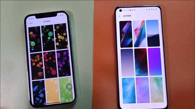 OPPO Find X3 Pro动态壁纸也太酷!对比iPhone12Pro