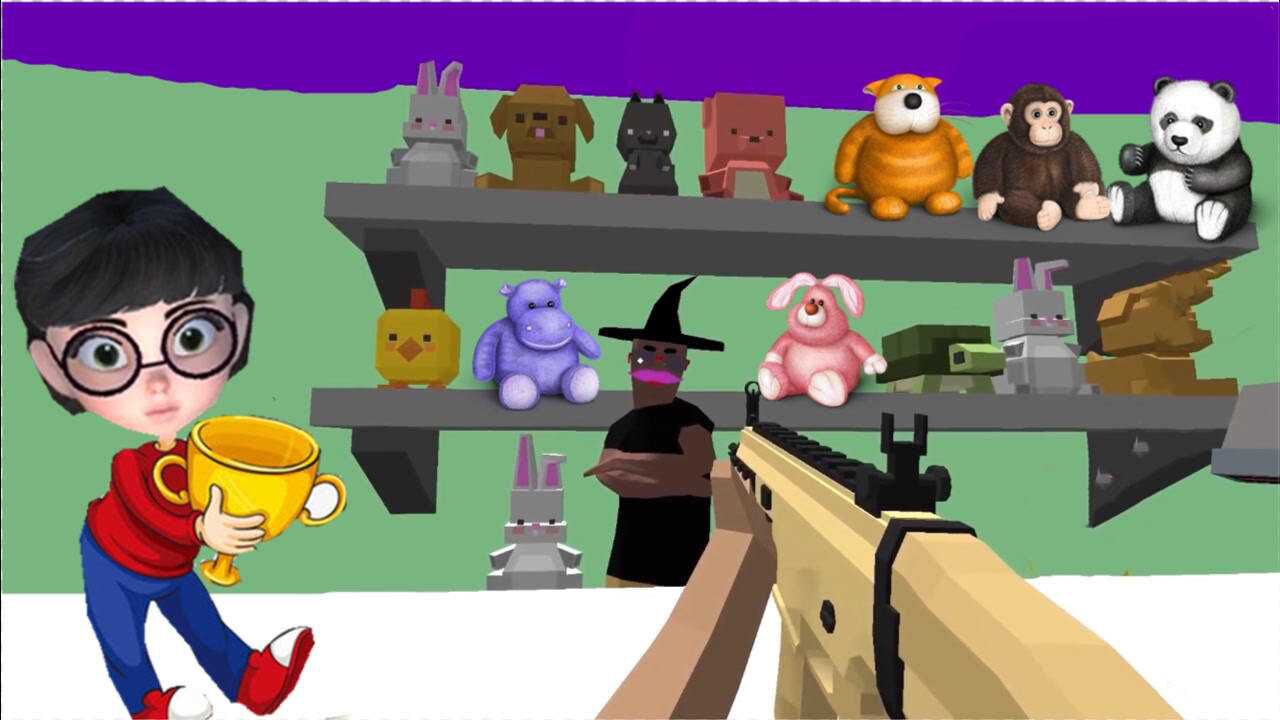 疯狂破坏王:塔米去小镇逛街,去了玩具店汉堡店和水果店!