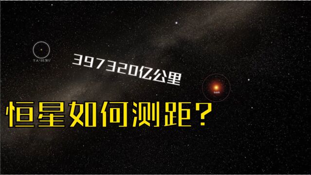 人类是如何知道新发现的恒星离我们有多远的?