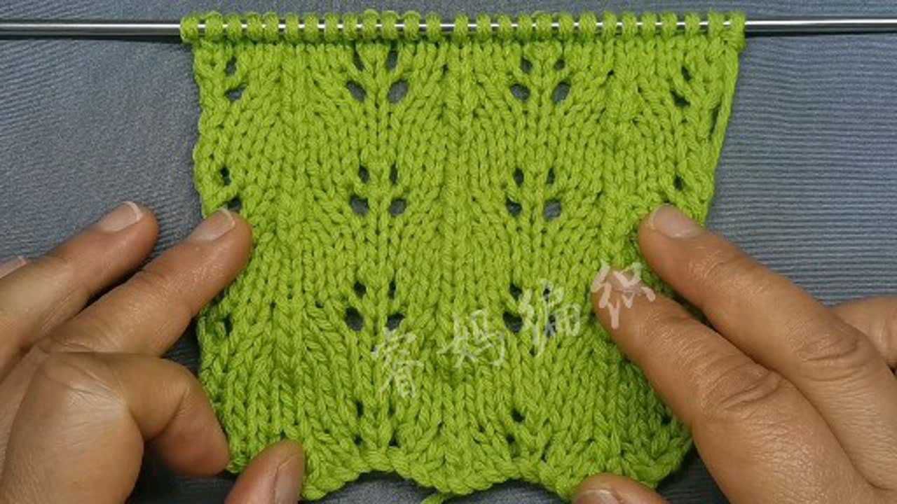 一款清秀的镂空花,织法特别简单.