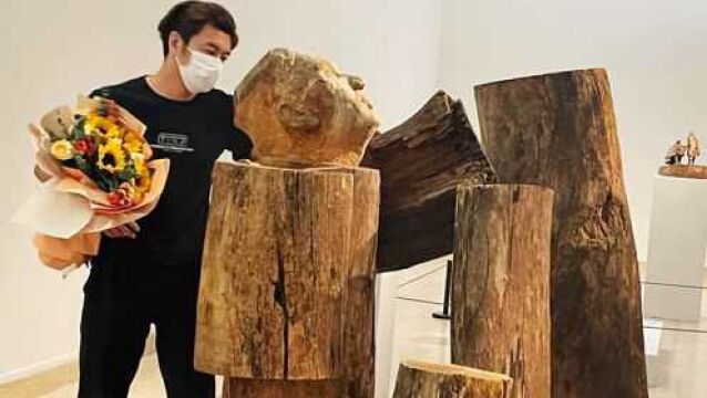 萧立雕塑作品展在中国美术馆开幕