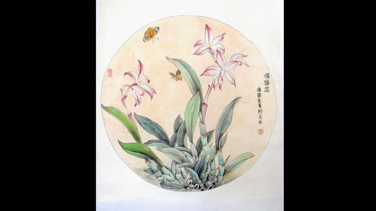 基础班第五节网课《工笔卡特兰画法》