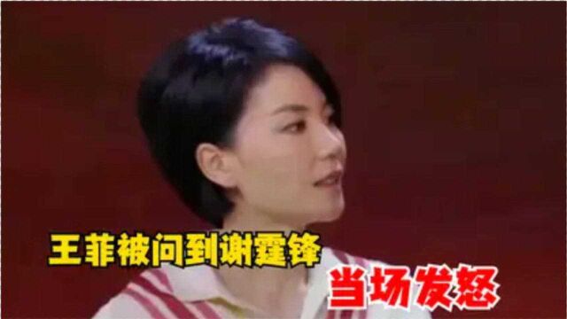 王菲的脾气有多大?被问及谢霆锋直接发飙:关你什么事?