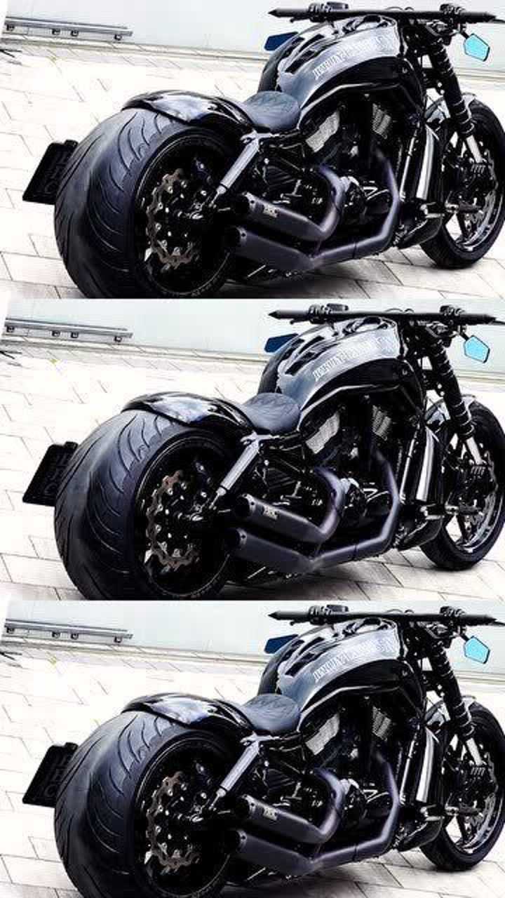 哈雷戴维森—夜路德改装,这升降你爱了吗,无法抗拒的暴力美学